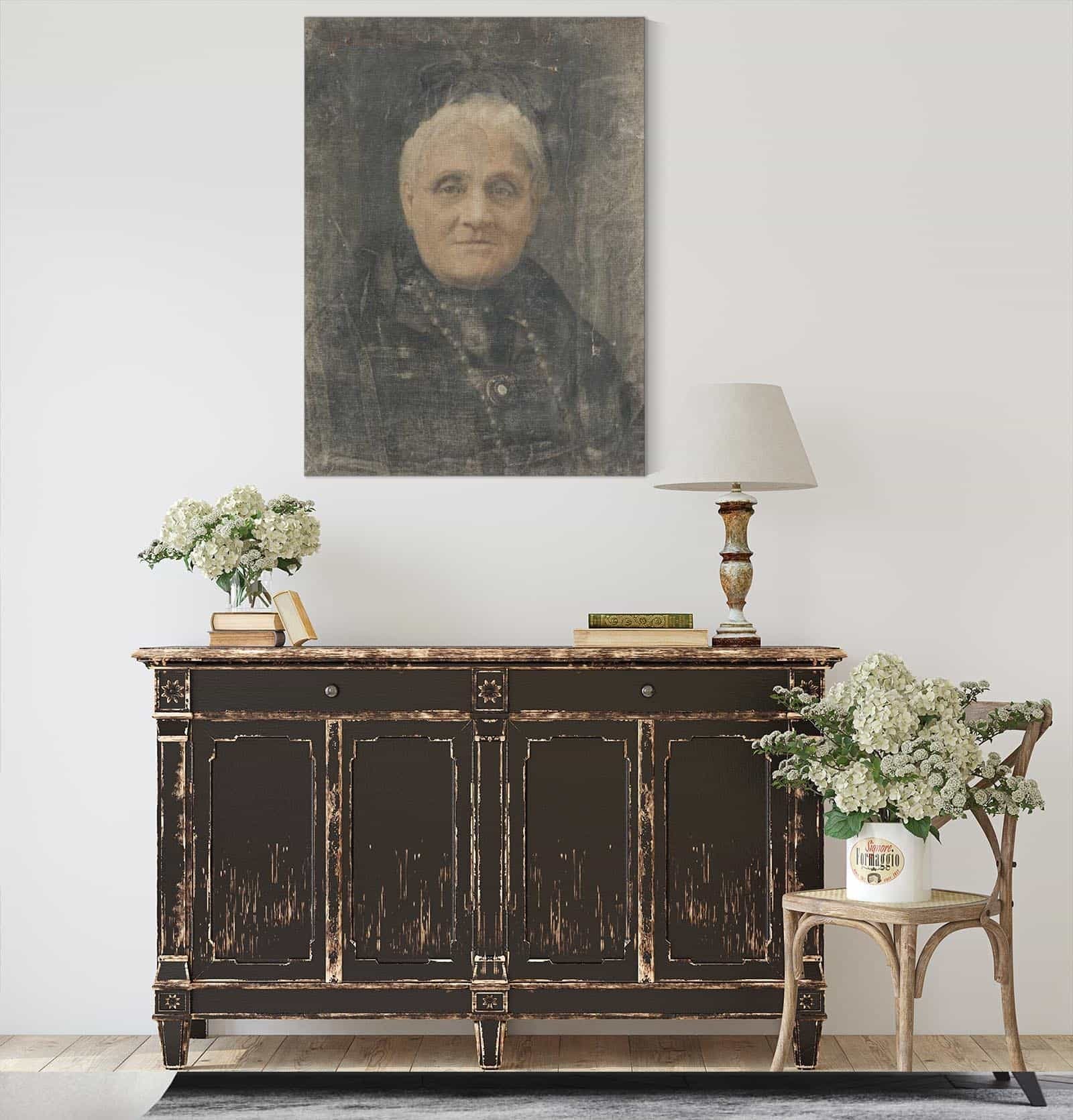 Portrait Of A Woman  by Jozef Hanula
