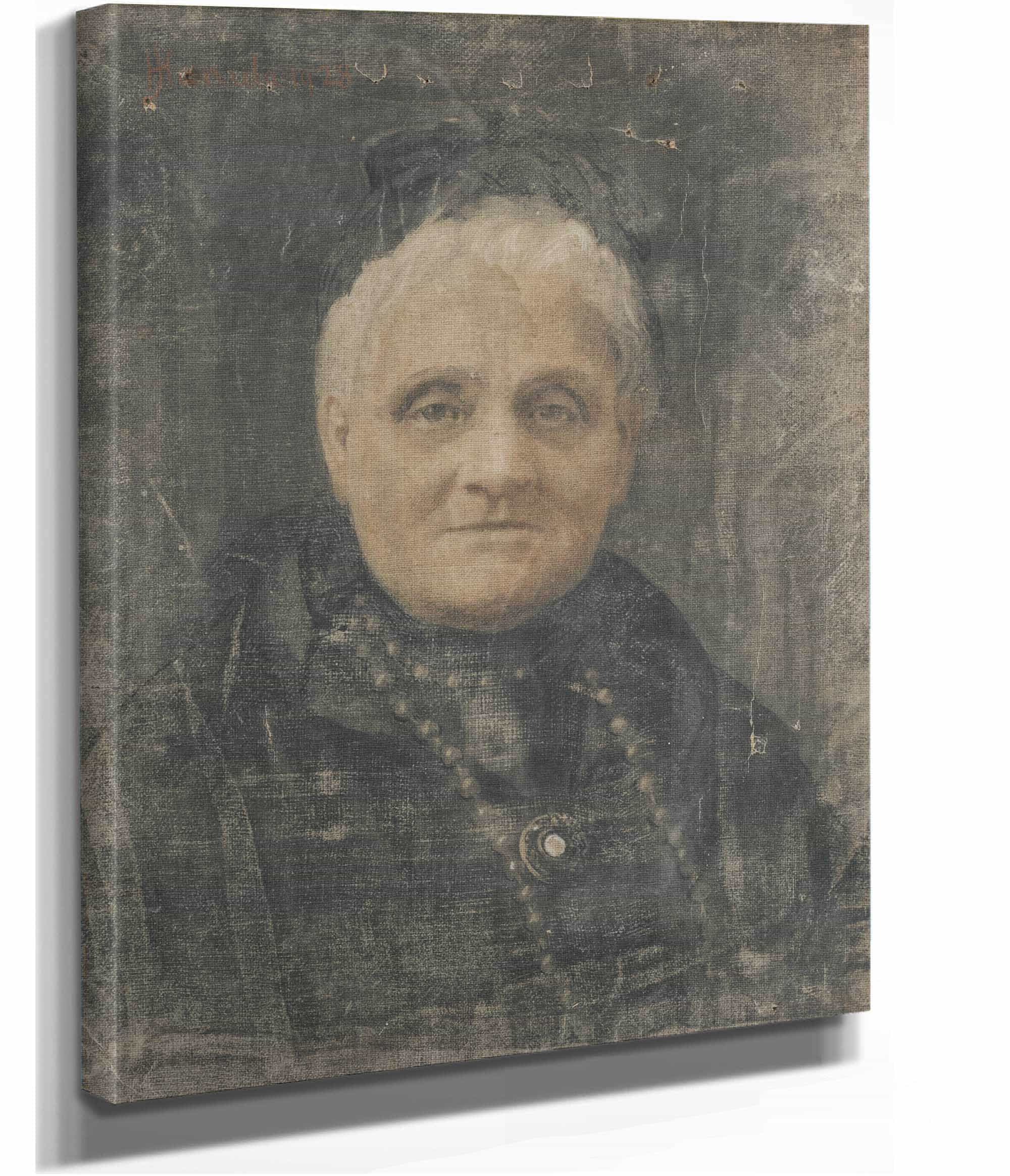 Portrait Of A Woman  by Jozef Hanula