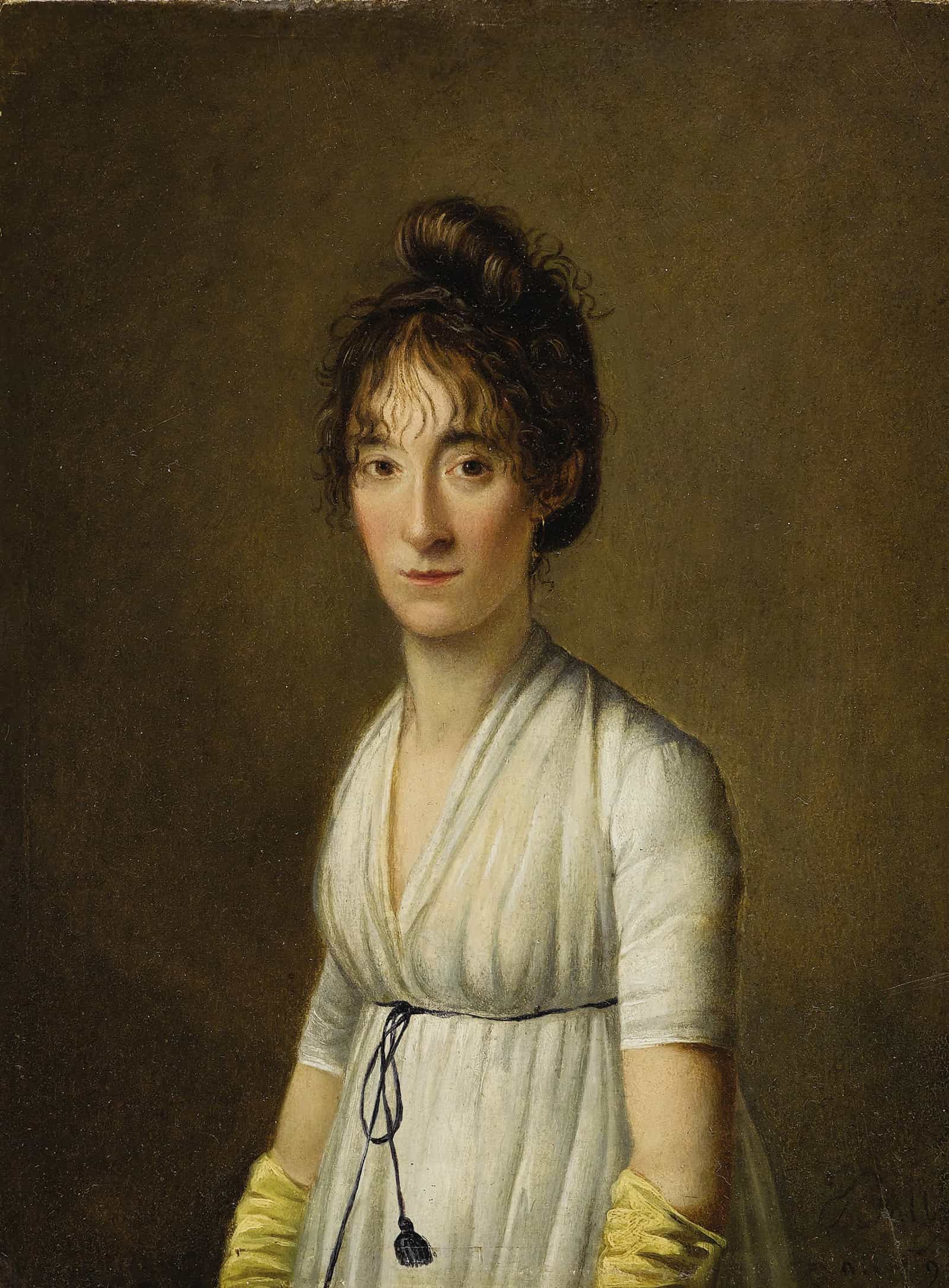 Portrait Of A Woman by Louis Leopold Boilly