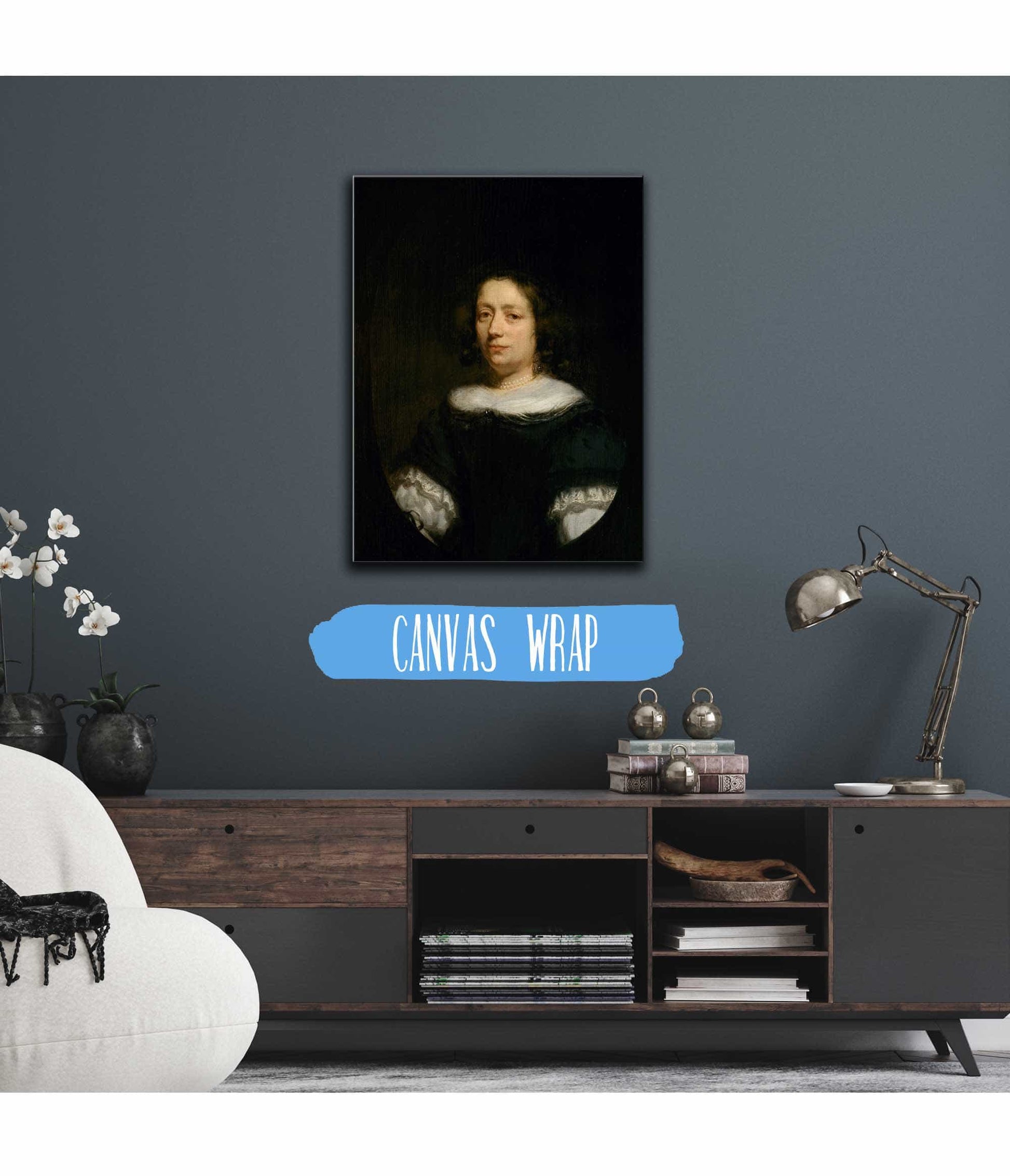 Portrait Of A Woman  by Nicolaes Maes
