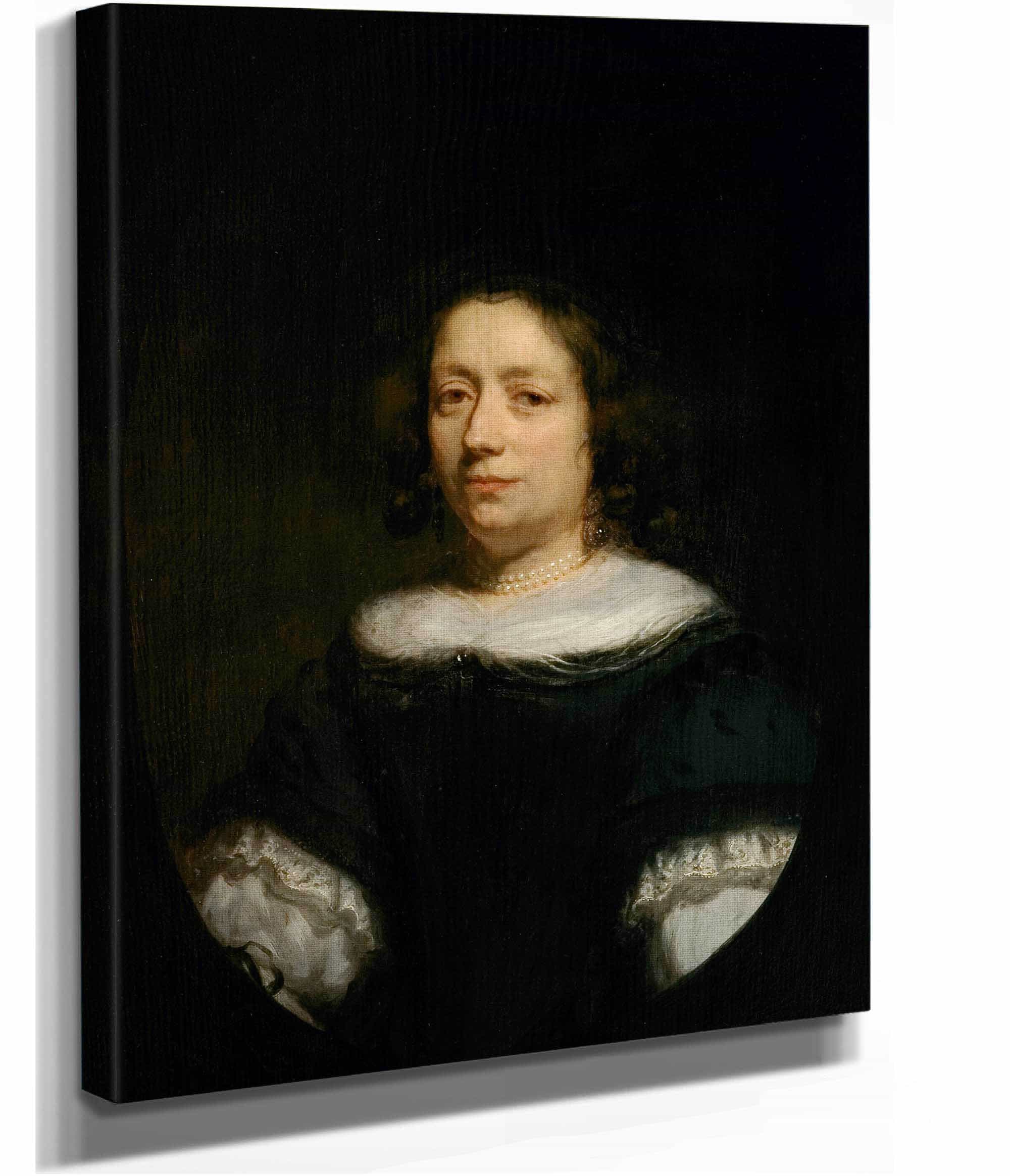 Portrait Of A Woman  by Nicolaes Maes