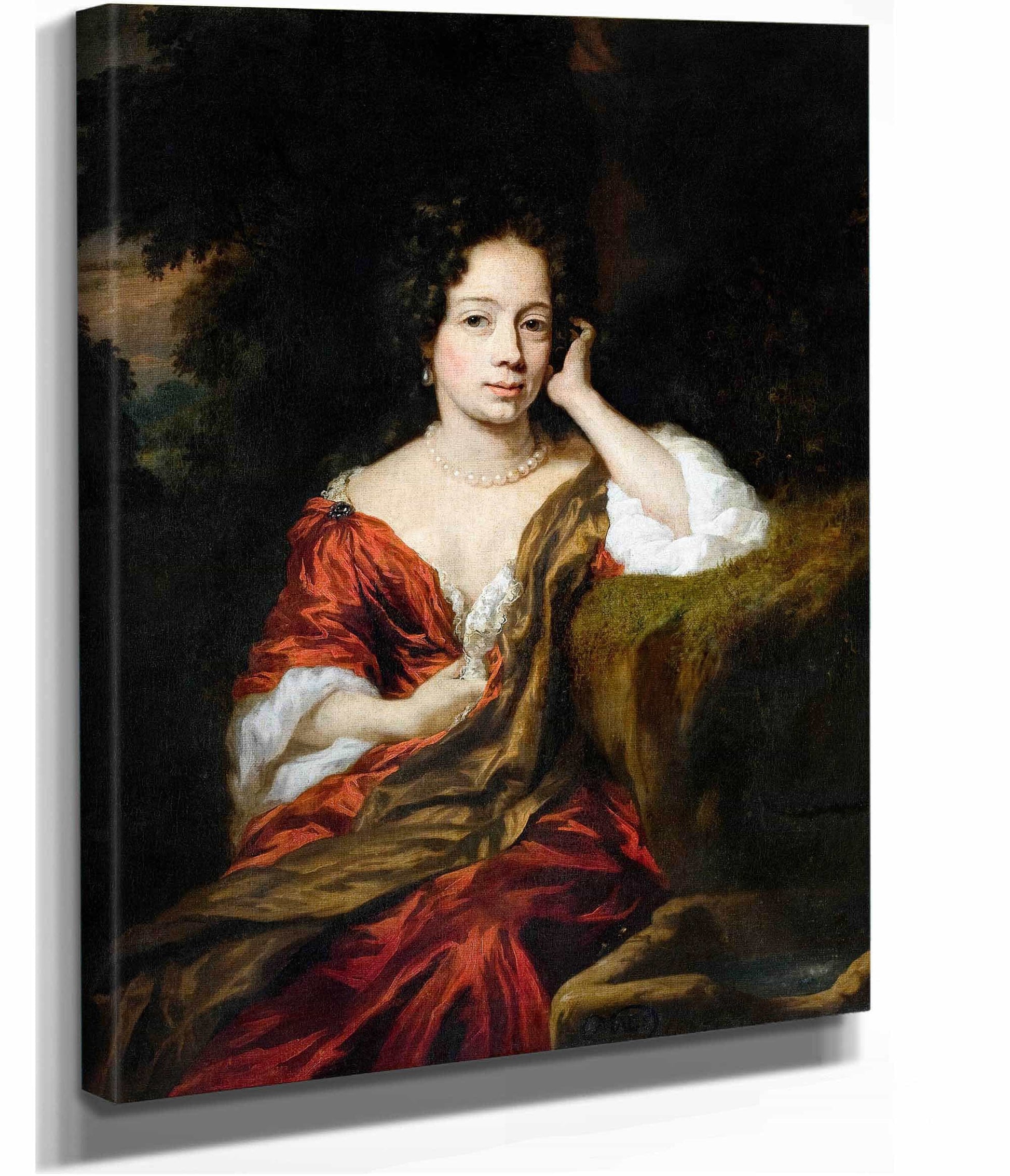 Portrait Of A Woman  by Nicolaes Maes