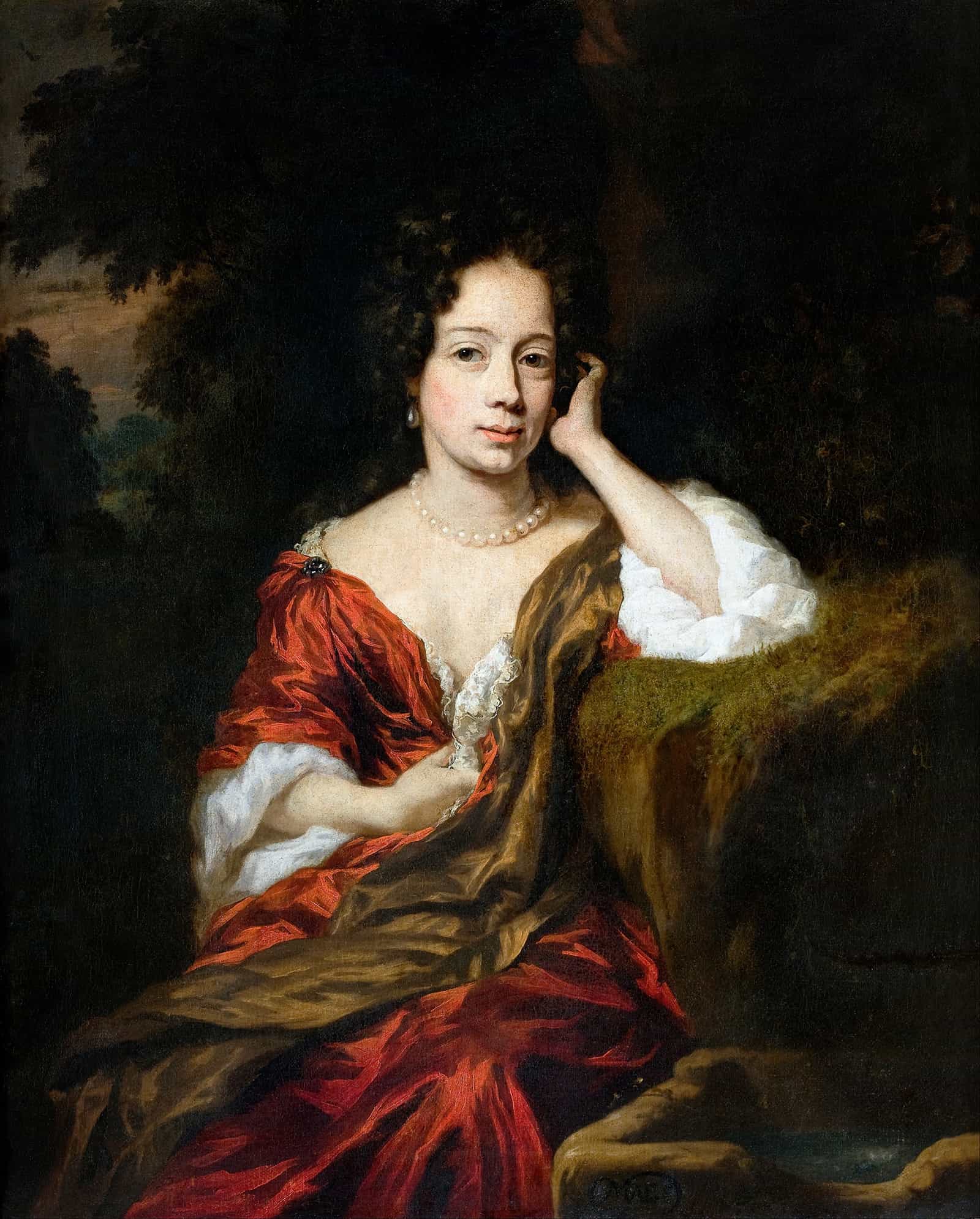 Portrait Of A Woman  by Nicolaes Maes