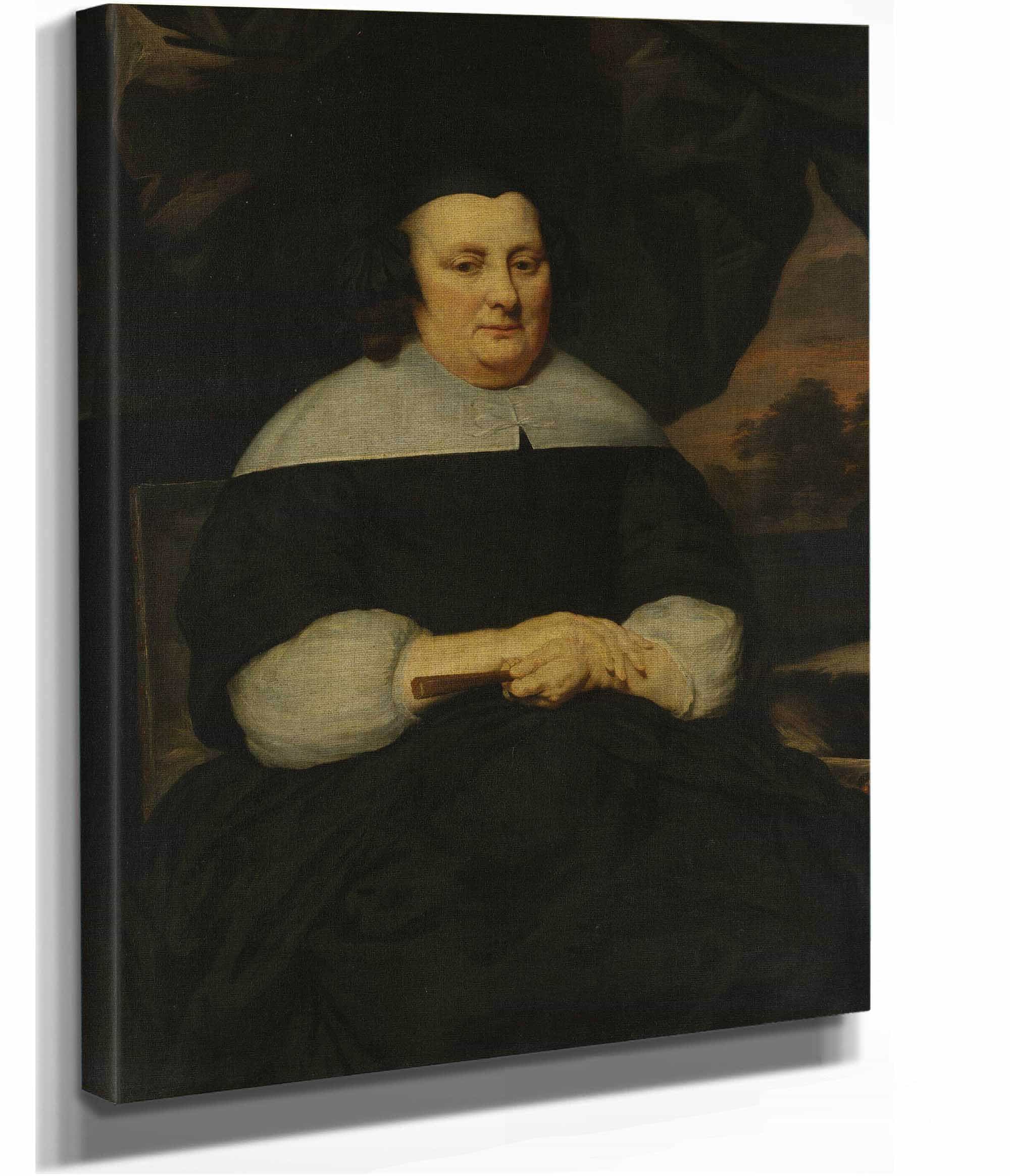 Portrait Of A Woman  by Nicolaes Maes