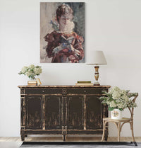 Portrait Of A Woman Reading by Julius Leblanc Stewart