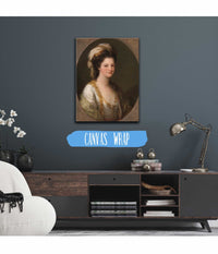 Portrait Of A Woman Traditionally Identified As Lady Hervey by Angelica Kauffmann