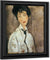 Portrait Of A Woman With Black Cravat 1917 By Amedeo Modigliani