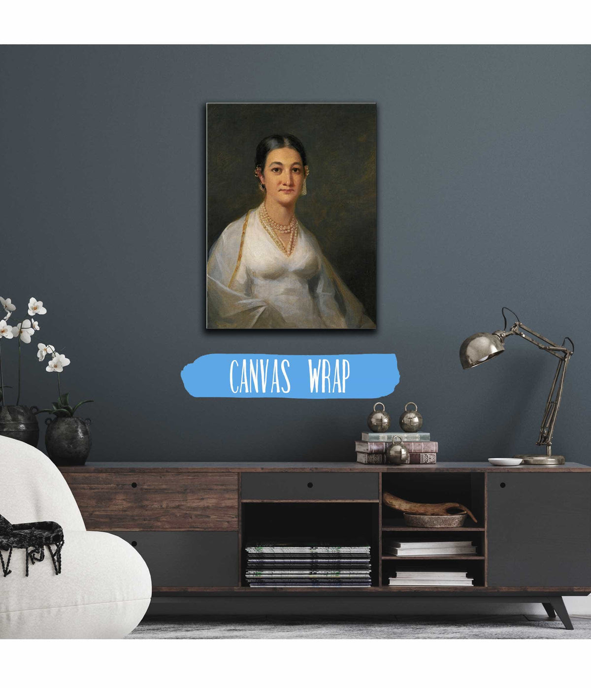 Portrait Of A Young Indian Woman by Sir Henry Raeburn