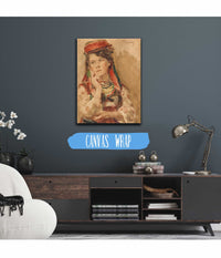 Portrait Of A Young Lady In Traditional Costume by Konstantin Egorovich Makovsky