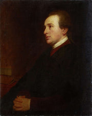 Portrait Of A Young Man At His Desk Ca by George Romney