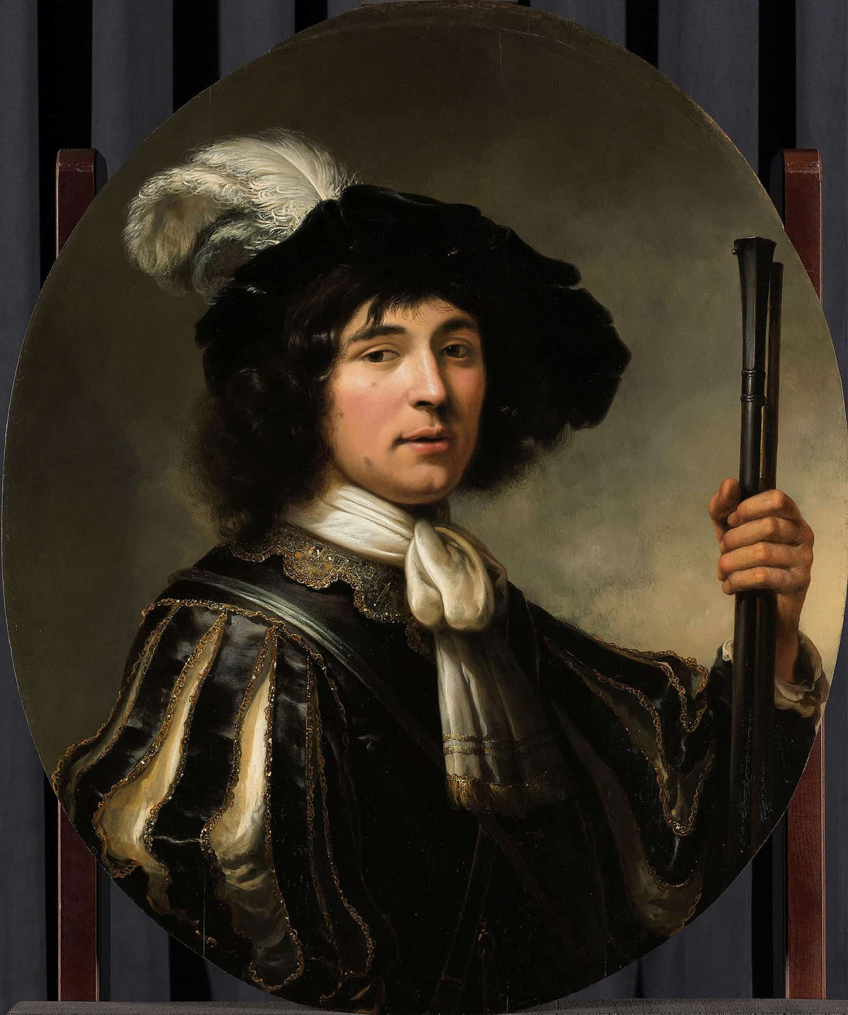 Portrait Of A Young Man  by Aelbert Cuyp