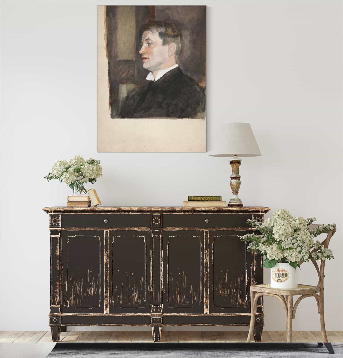 Portrait Of A Young Man by Edwin Austin Abbey