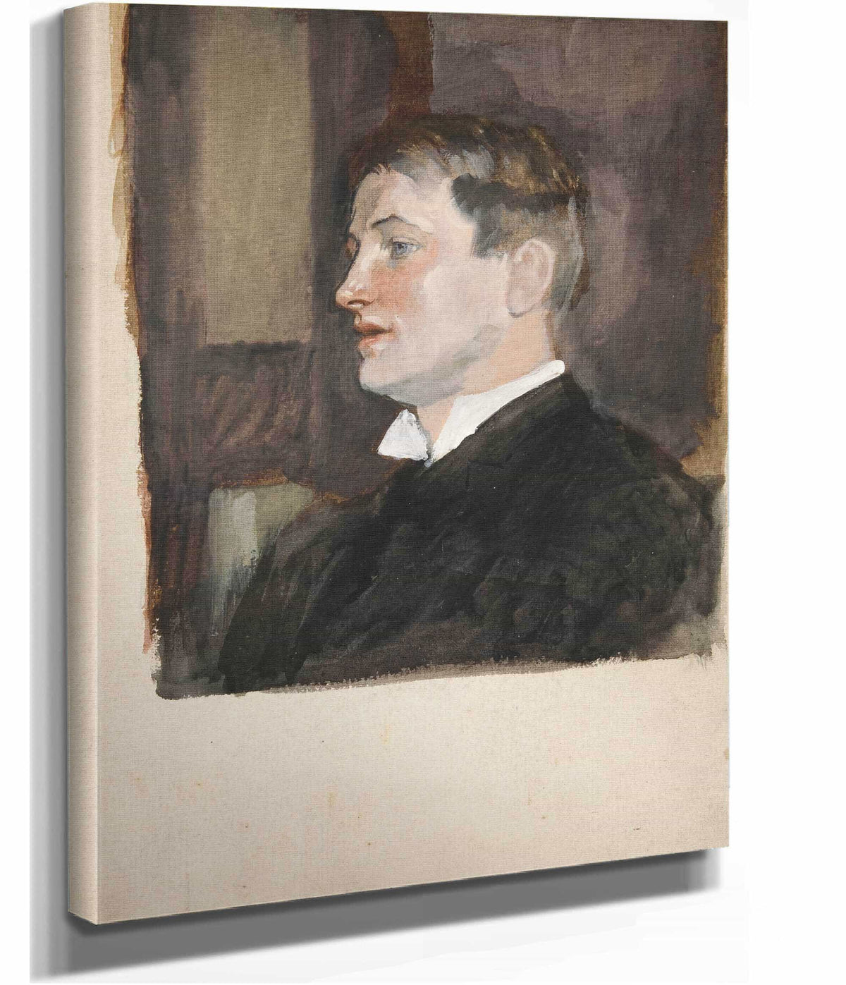 Portrait Of A Young Man by Edwin Austin Abbey