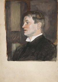 Portrait Of A Young Man by Edwin Austin Abbey