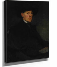 Portrait Of A Young Man by Frank Duveneck