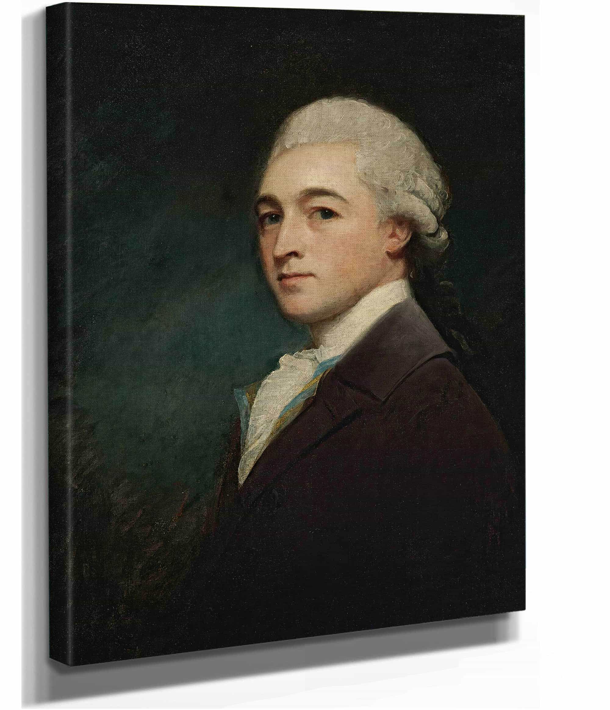 Portrait Of A Young Man by George Romney