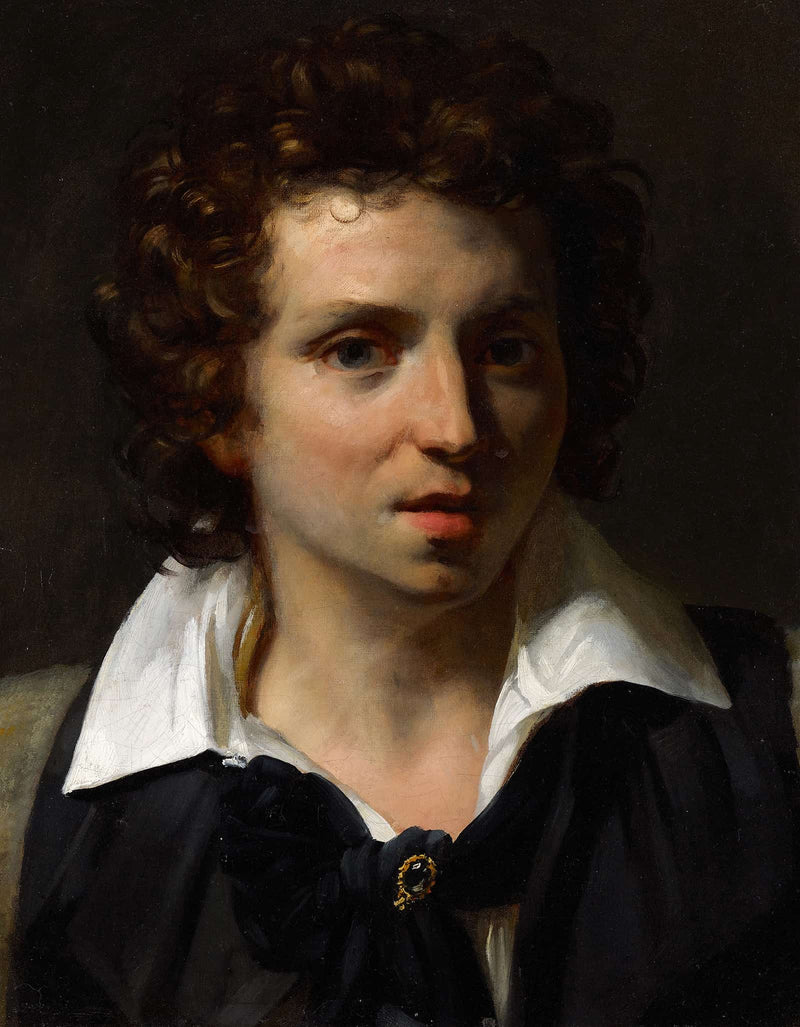 Portrait Of A Young Man by Theodore Gericault