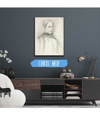 Portrait Of A Young Mrs Abbey by Edwin Austin Abbey