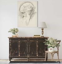 Portrait Of A Young Woman by Edwin Austin Abbey