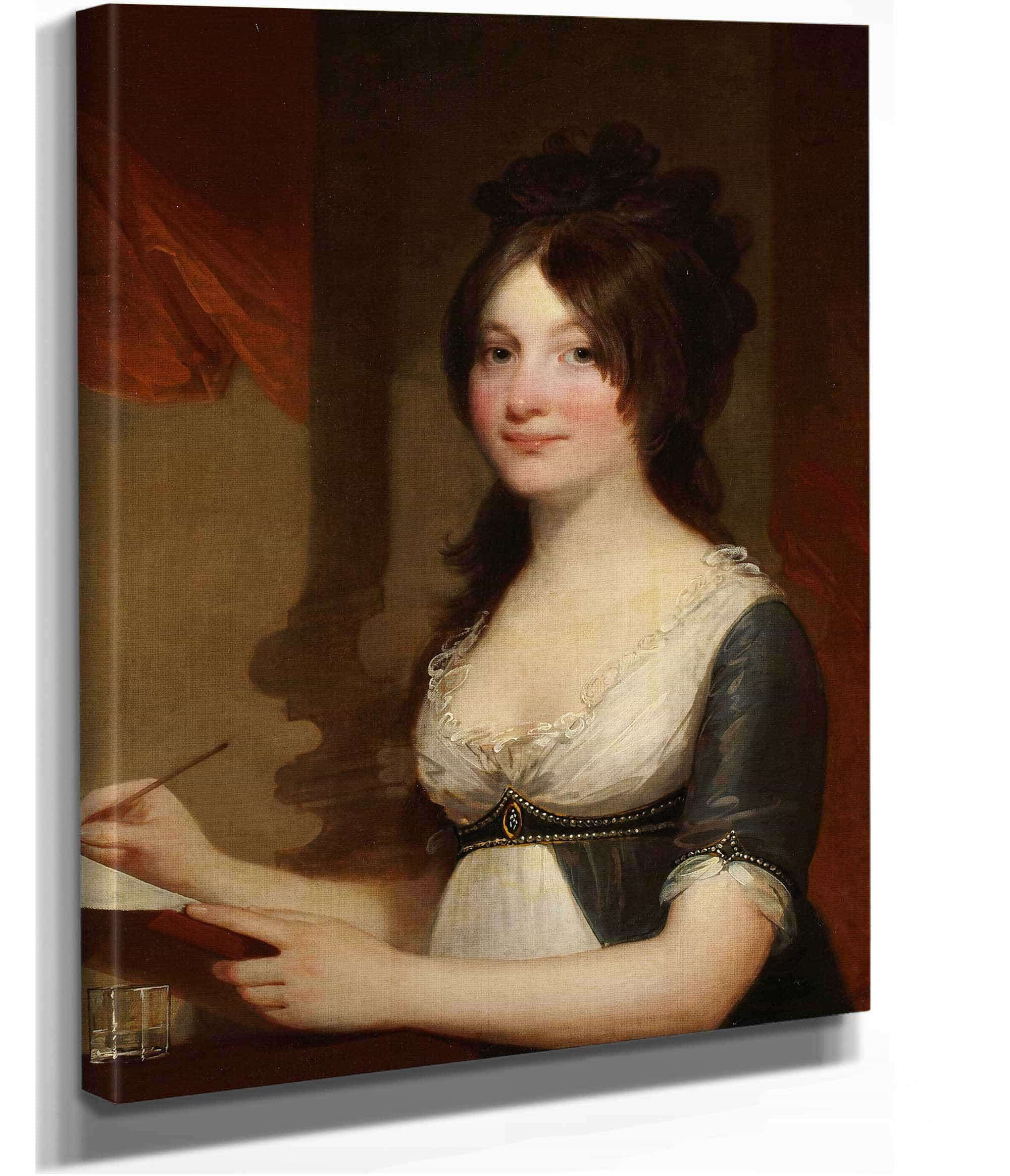 Portrait Of A Young Woman by Gilbert Stuart