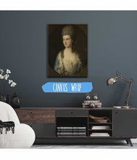 Portrait Of A Young Woman Called Miss Sparrow S by Thomas Gainsborough