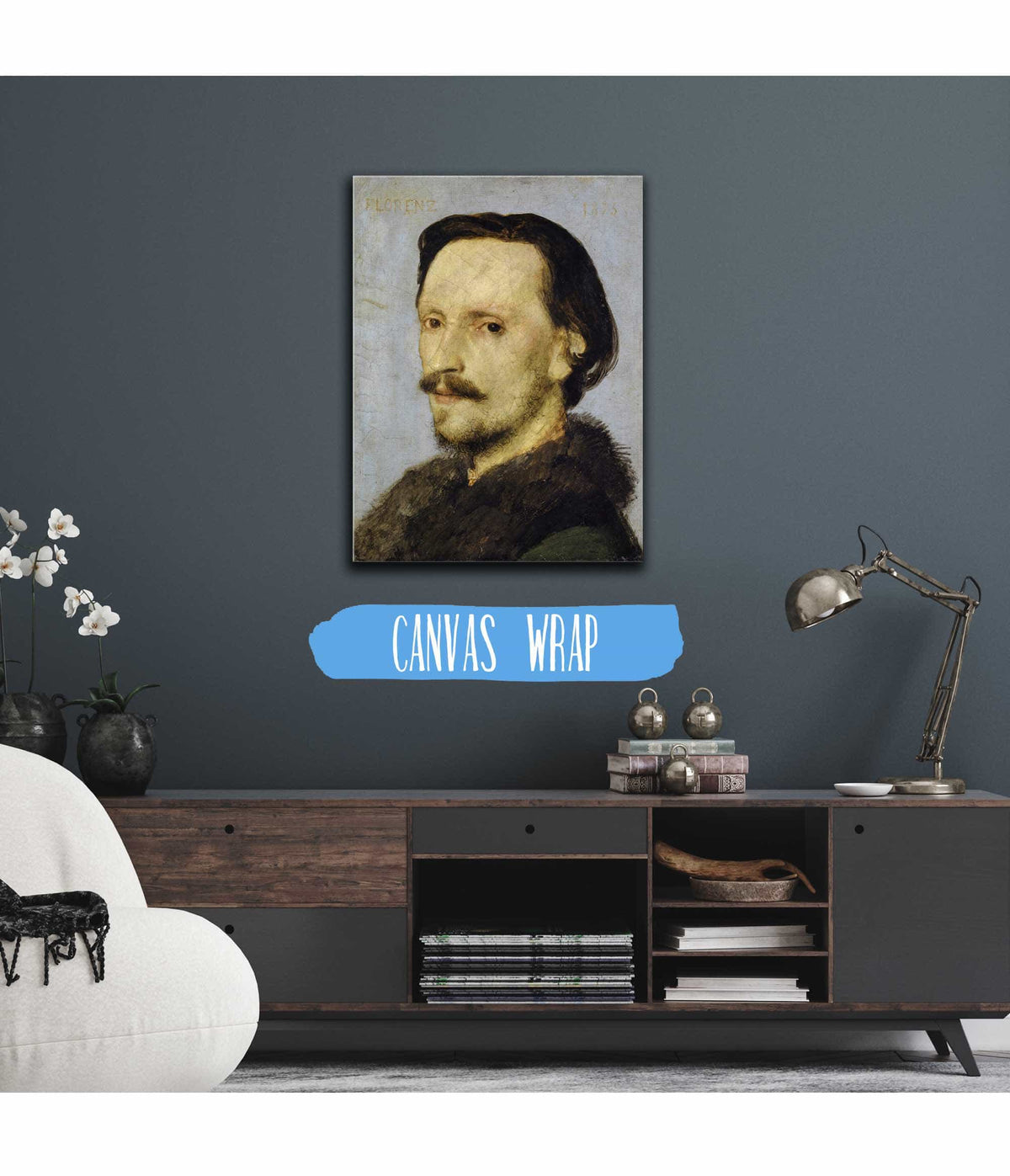 Portrait Of Adolf Bayersdorfer by Arnold Bocklin