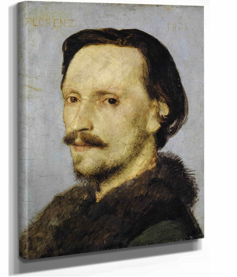 Portrait Of Adolf Bayersdorfer by Arnold Bocklin