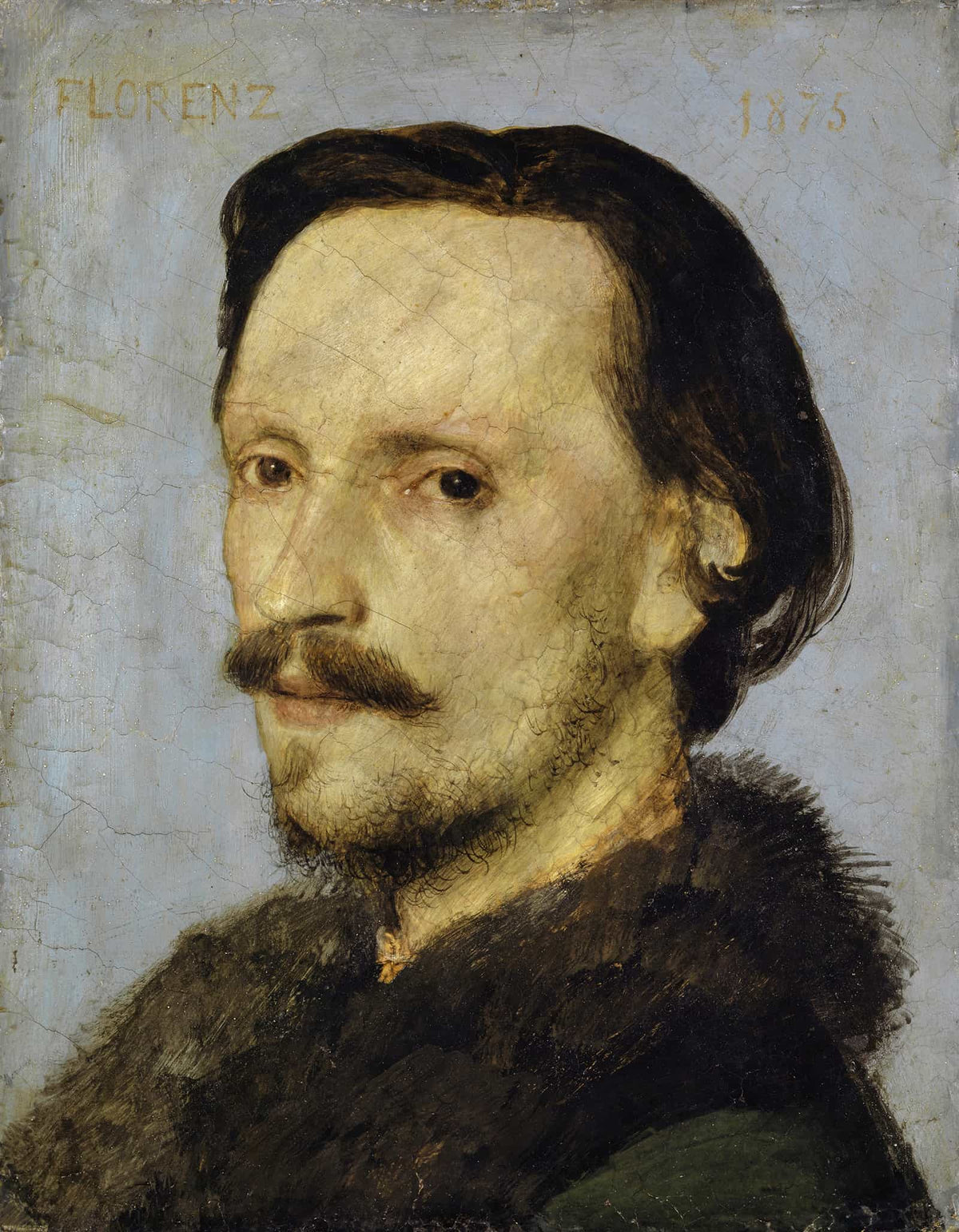 Portrait Of Adolf Bayersdorfer by Arnold Bocklin