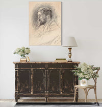 Portrait Of Alfred Parsons Ra by Edwin Austin Abbey