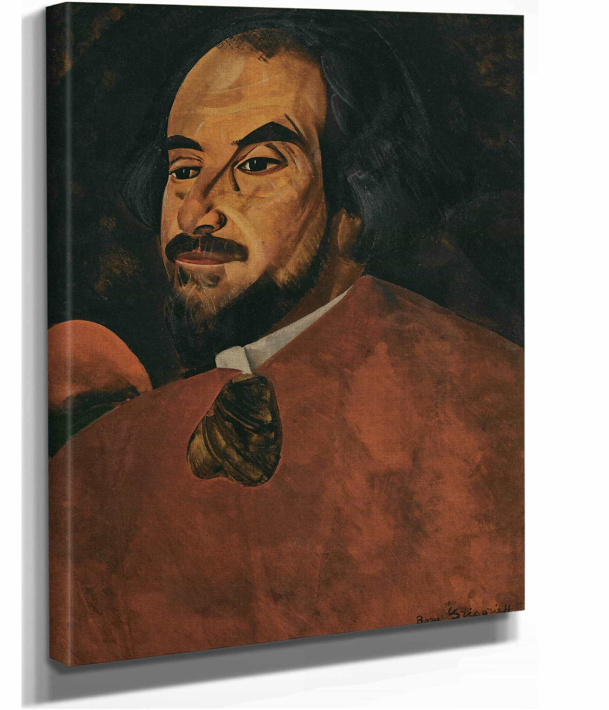 Portrait Of An Actor Said To Be Nikolai Alexandrov by Boris Grigoriev