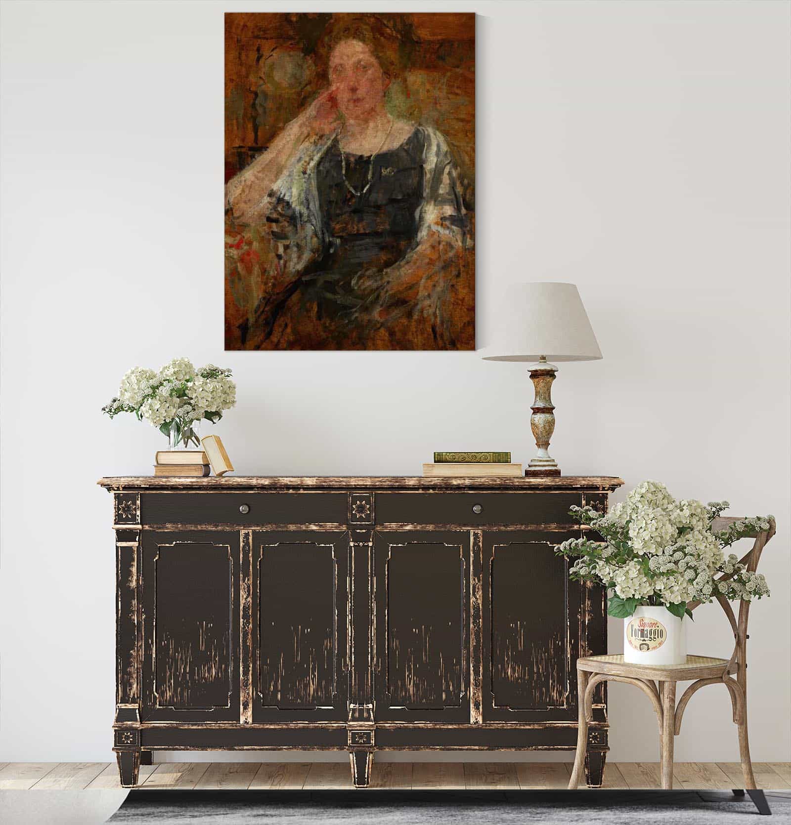 Portrait Of An American Woman by Olga Boznanska