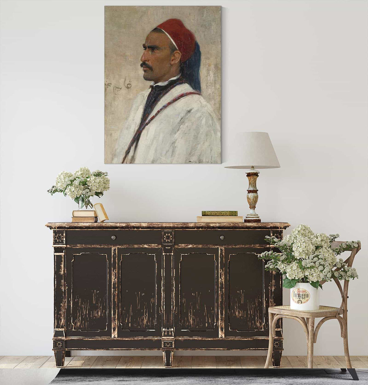 Portrait Of An Arab by Wilhelm Kuhnert