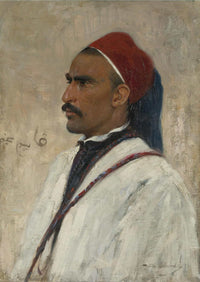 Portrait Of An Arab by Wilhelm Kuhnert