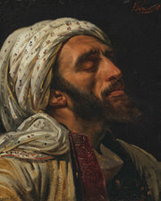 Portrait Of An Arab Man by Horace Vernet