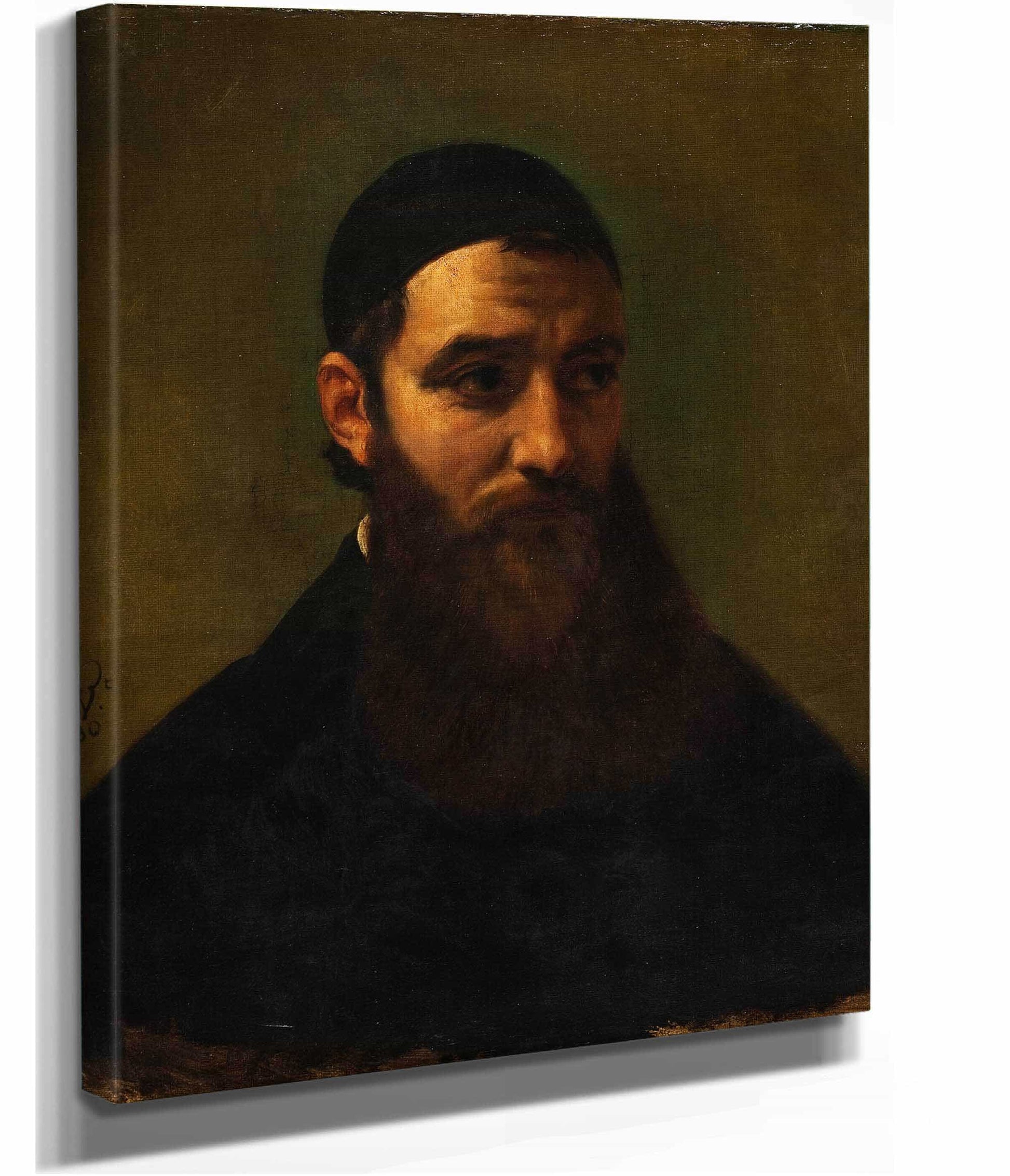 Portrait Of An Armenian Priest by Horace Vernet