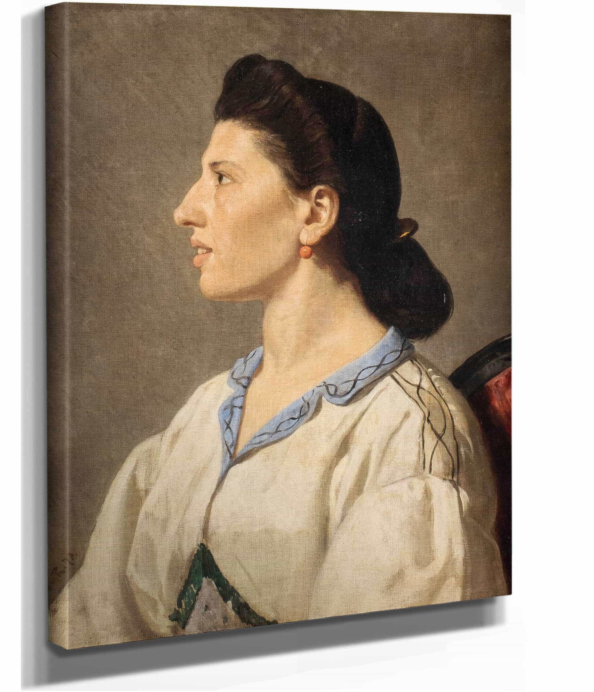 Portrait Of An Italian Woman by Anselm Feuerbach