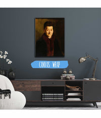 Portrait Of An Old Lady by Frank Duveneck