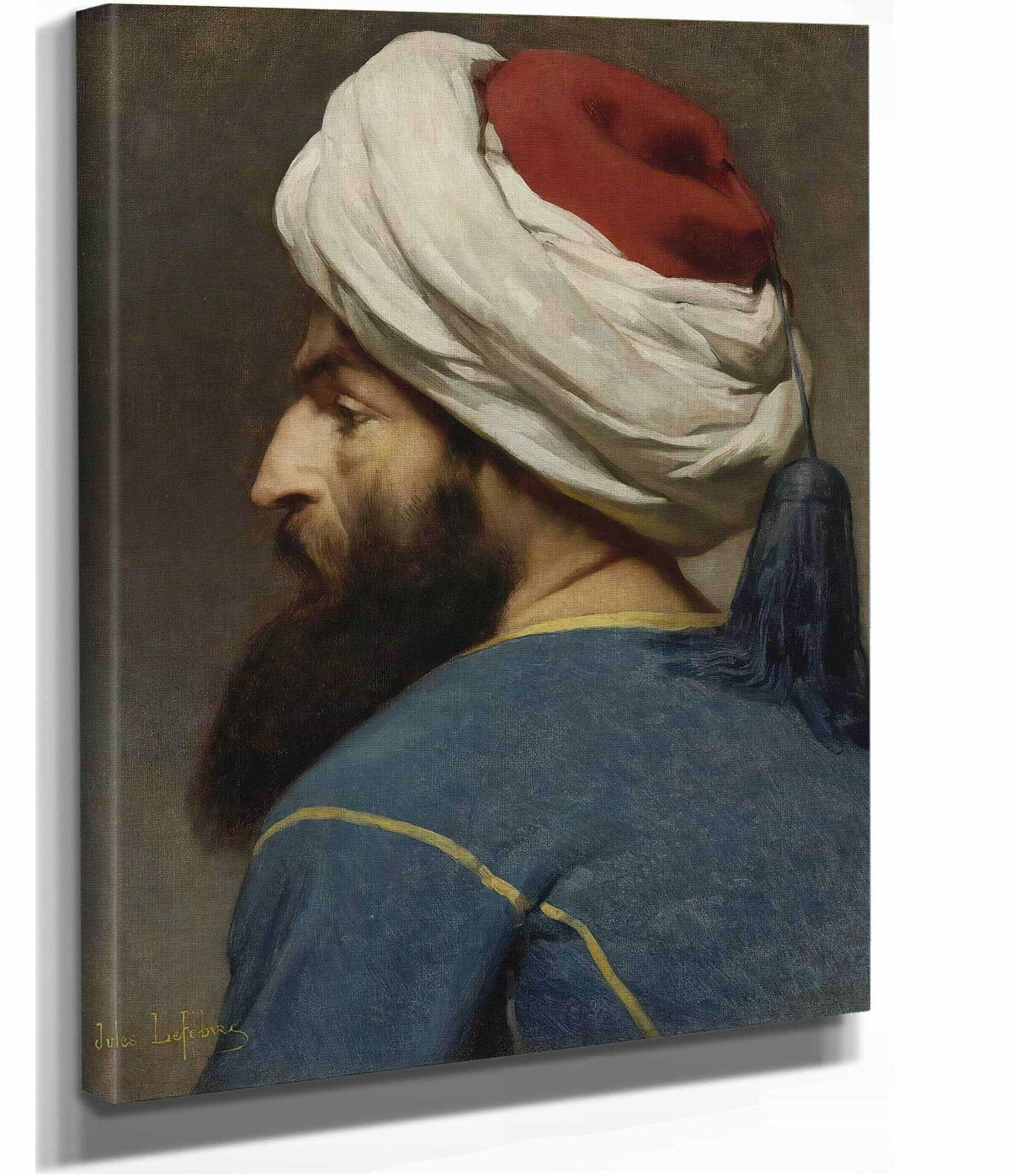Portrait Of An Ottoman by Jules Joseph Lefebvre