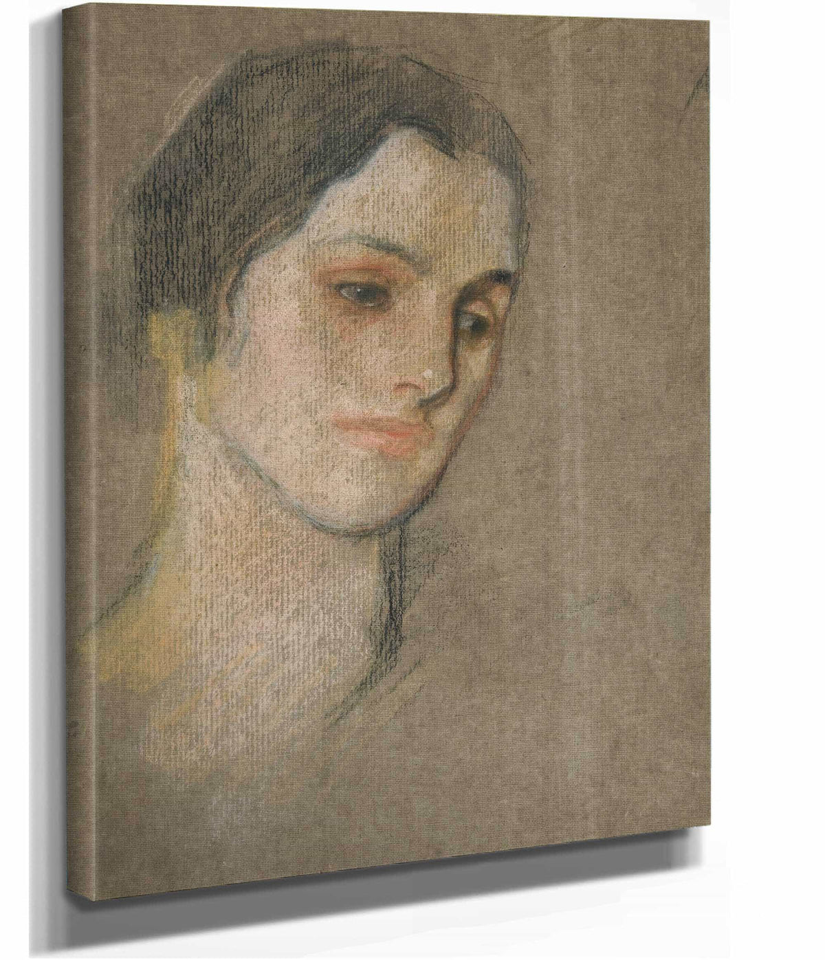 Portrait Of An Unidentified Woman by Edwin Austin Abbey