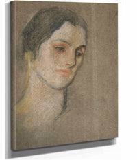 Portrait Of An Unidentified Woman by Edwin Austin Abbey