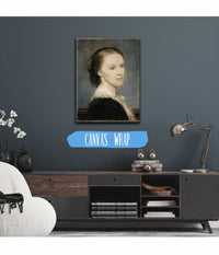 Portrait Of Anna Elisabeth Burckhardt Brenner by Arnold Bocklin