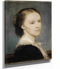Portrait Of Anna Elisabeth Burckhardt Brenner by Arnold Bocklin