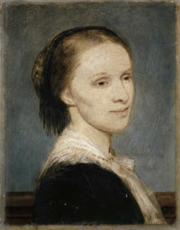 Portrait Of Anna Elisabeth Burckhardt Brenner by Arnold Bocklin