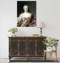 Portrait Of Anna Elisabeth Leerse by Jean Marc Nattier