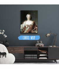 Portrait Of Anna Elisabeth Leerse by Jean Marc Nattier