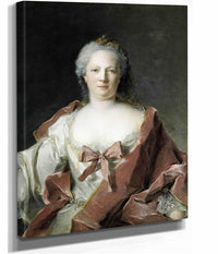 Portrait Of Anna Elisabeth Leerse by Jean Marc Nattier
