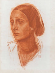 Portrait Of Anna Pavlova by Alexander Evgenievich Yakovlev