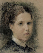 Portrait Of Annie Edelfelt  by Albert Edelfelt