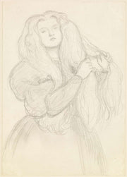 Portrait Of Annie Miller by Dante Gabriel Rossetti