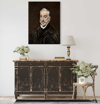 Portrait Of Antonio De Covarrubias Y Leiva Spanish Jurist And Humanist by El Greco